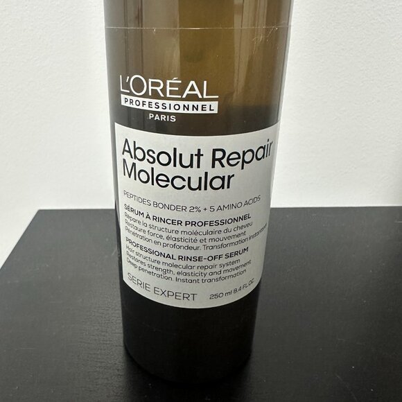 Loreal Absolut Repair Molecular Rinse Off Serum 8.4 oz - Picture 2 of 2